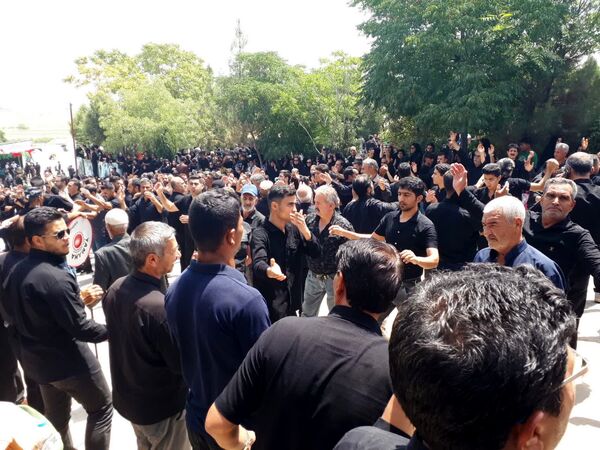 مراسم عاشورای حسینی در امامزاده دلاور آشخانه 