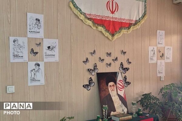 آمادگی دبستان شهید قلنبر ناحیه دو شهرری برای پذیرایی از زائران امام شهید