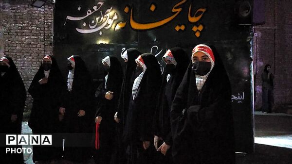 اجتماع بزرگ دختران جان فدای ایران به یاد دختران میناب 
