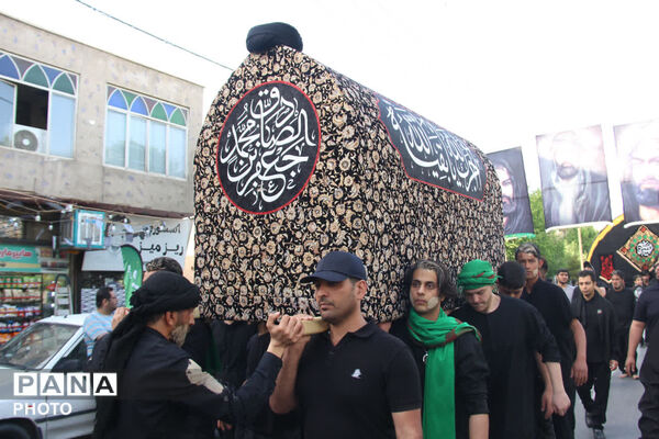 امامزاده جعفر یزد میزبان دسته عزای عزادارن شهادت امام صادق (ع)