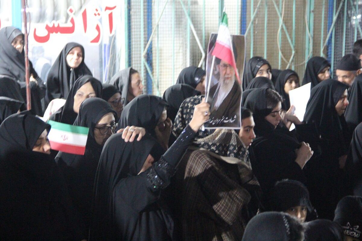 تجمع هزاران نفره مردم شهر قیامدشت در پی محکومیت رژیم منحوس صهیونیستی