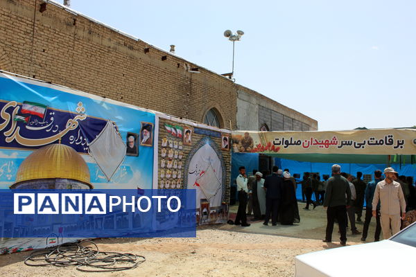 برگزاری سی و هفتمین یادواره شهدای شهر درق