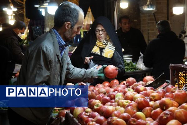 بازار داغ یلدا در زنجان
