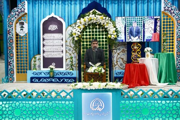 مراسم چهلم شهدای فتنه آمریکایی، صهیونیستی در امامزاده سید نصرالله یزد