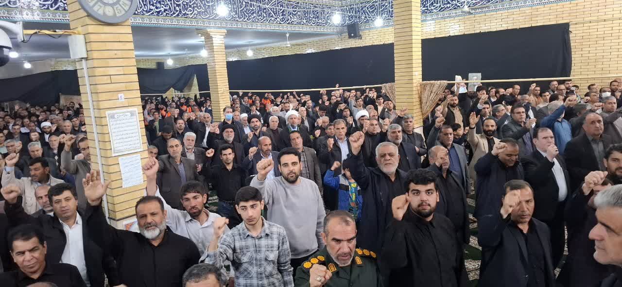 راهپیمایی پرشور و حماسی مردم غیور پلدختر در روز قدس 