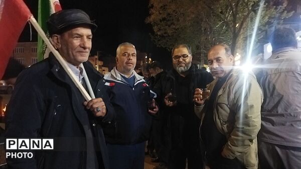 موکب سرداران مقاومت در بلوار فضل نیشابور 