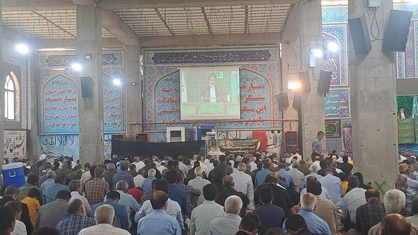 نماز جمعه در دهه سوم محرم در نیشابور