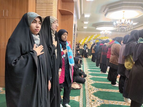 جشن نیمه شعبان در دبیرستان خیرغیابی