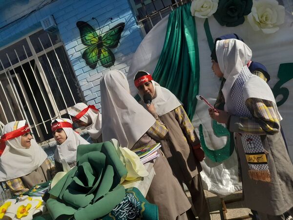 جشن نیمه شعبان در مدرسه شهید محمد حسین الیشه 