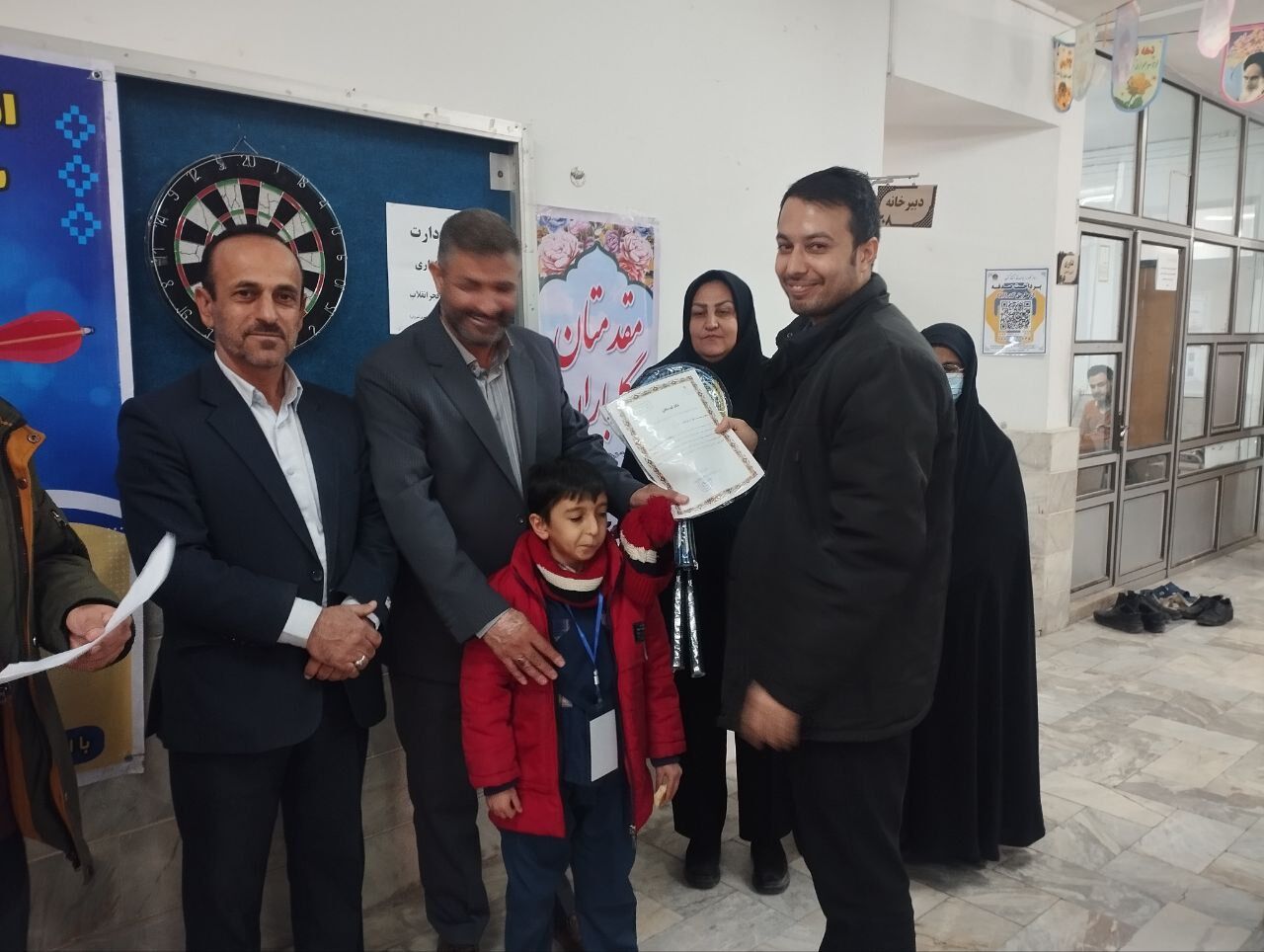 برگزاری مسابقات دارت ویژه کادر اداری آموزش پرورش شهرستان شیروان