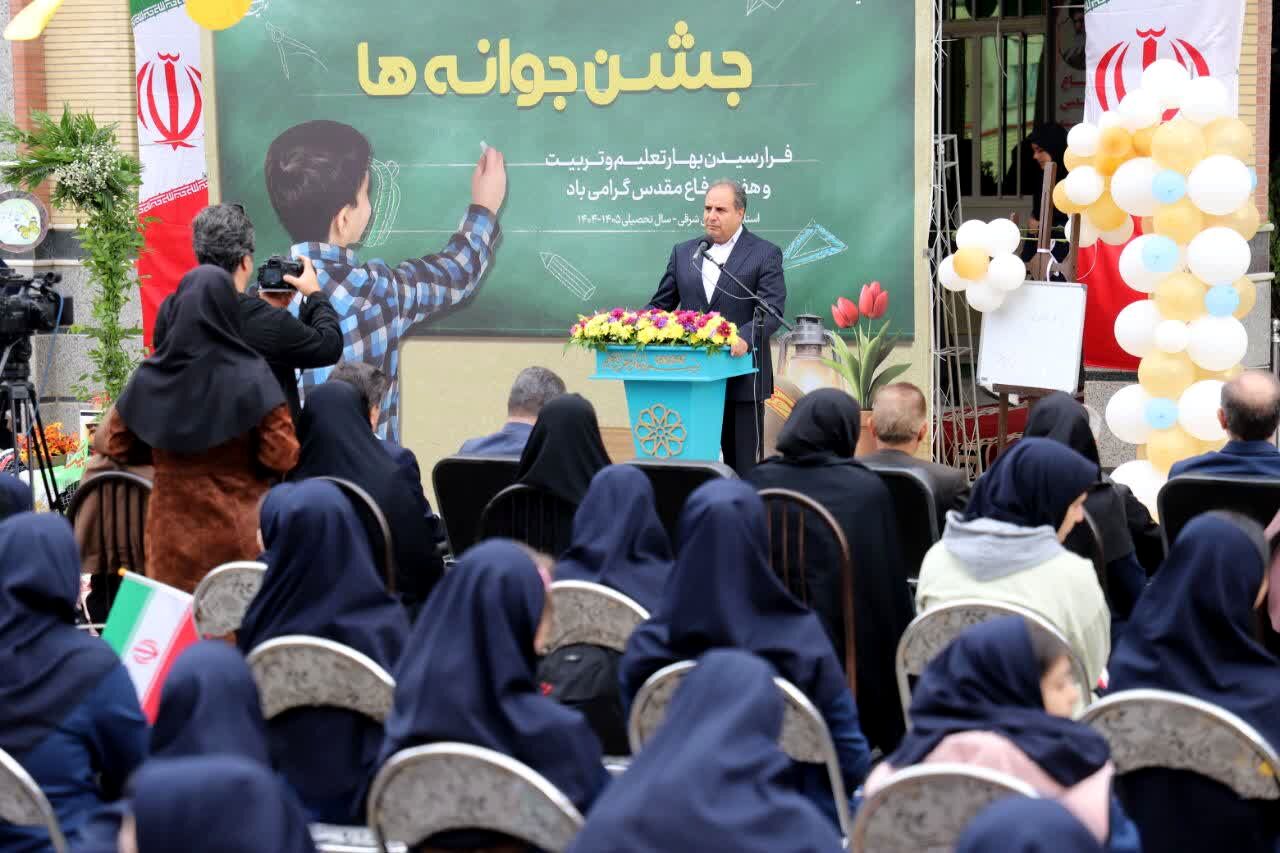 آغاز مسیر نوجوانی با طنین زنگ جوانه‌ها برای دانش‌آموزان آذربایجان شرقی