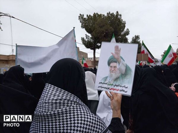 راهپیمایی روز جهانی قدس در شهرستان خلیل‌آباد 