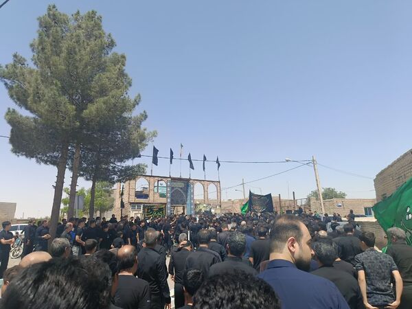 شور حسینی اهالی روستای فدافن