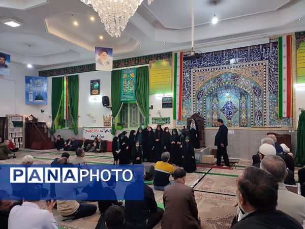 قاب پانا میزبان جشن ولادت امام زمان(عج) در مسجد خاتم پیامبران 