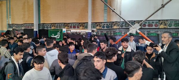  مراسم عزاداری وفات حضرت ام البنین در هنرستان محمودیه خیامی 11