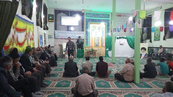 حضور امام جمعه تربت حیدریه در جشن اهالی سربالا
