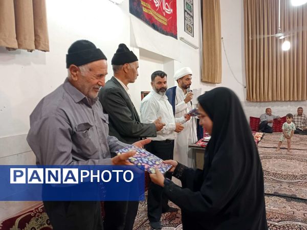 تقدیر از دانش‌آموزان فعال روستای نقاب