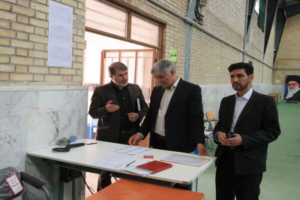 بازدیدهای ستادی از حوزه‌های برگزاری امتحانات نهایی در شهرستان فاروج 
