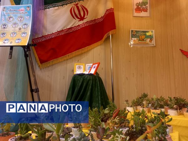 مراسم روز دانش آموز در دبستان دخترانه شاهد تحقیقی ناحیه ۶