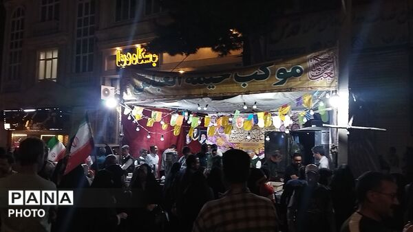 موکب خیمه العباس در نود و چهارمین شب از اجتماعات مردمی 