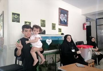 به امید ایرانی متحد، مقتدر و آبادتر از همیشه رأی می‌دهیم