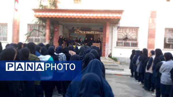 برپایی مراسم عزای فاطمی در مدرسه فاطمیه سیاهکل