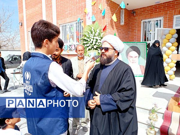 افتتاح مدرسه مرحوم نساجیان در کاشمر