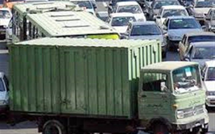 ممنوعیت تردد کامیون‌های فاقد معاینه فنی در  تهران تا پایان سال