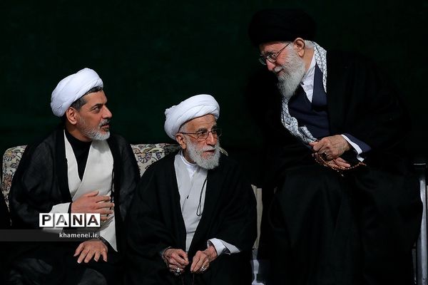 دومین شب عزاداری فاطمیه‌ با حضور رهبر معظم انقلاب