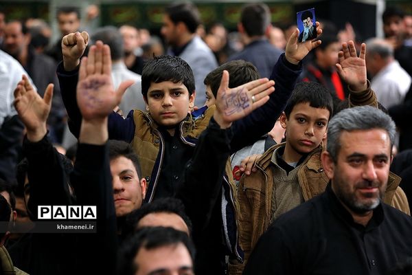دومین شب عزاداری فاطمیه‌ با حضور رهبر معظم انقلاب