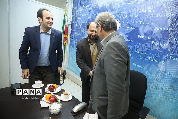 حضور معاون تربیت‌بدنی و سلامت وزارت آموزش و پرورش در خبرگزاری پانا