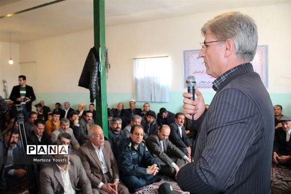 افتتاح مدرسه خیرساز روستای قاضی جوب دهگلان