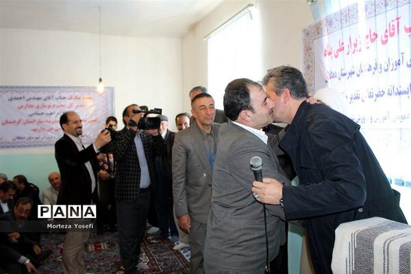 افتتاح مدرسه خیرساز روستای قاضی جوب دهگلان