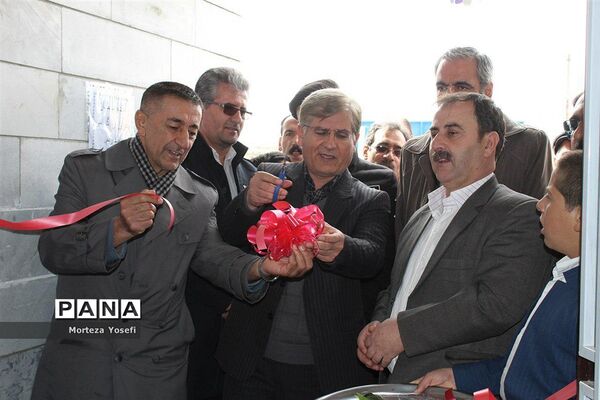 افتتاح مدرسه خیرساز روستای قاضی جوب دهگلان