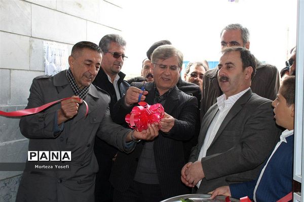 افتتاح مدرسه خیرساز روستای قاضی جوب دهگلان