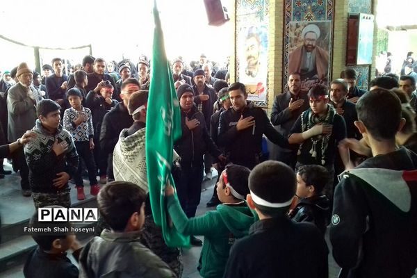 اجتماع عزاداران فاطمی در فیروزکوه