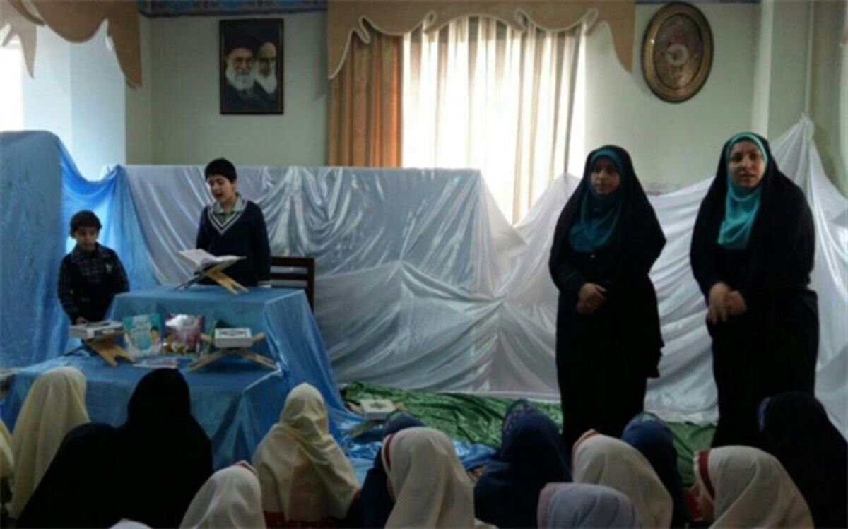 مسابقات مرحله ای قرآن کریم  در رودهن برگزارشد