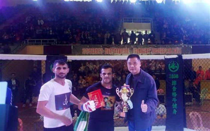 رزمی کار قزوینی به نشان طلای مسابقات بین المللی کیک بوکسینگ دست یافت