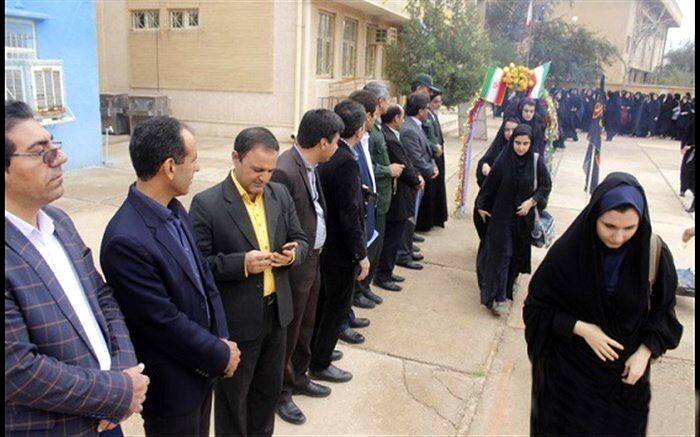 اعزام 316 دانش آموز دختر دهلرانی به مناطق عملیاتی