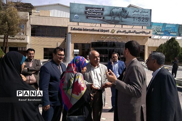 کلنگ زنی مدرسه 12 کلاسه شهدای ایران خودرو  در منطقه لار ناحیه یک زاهدان