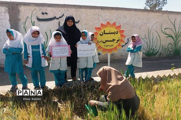 مراسم روز درختکاری در نهبندان