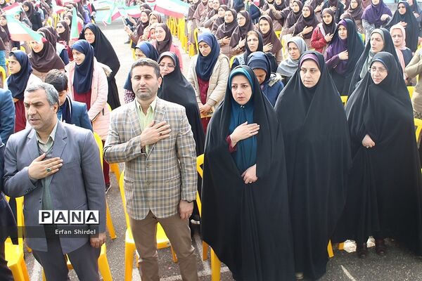 زنگ نیکوکاری در مدرسه دخترانه شاهد قائمشهر