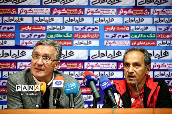 کنفرانس خبری مربیان پیش از دیدار دربی