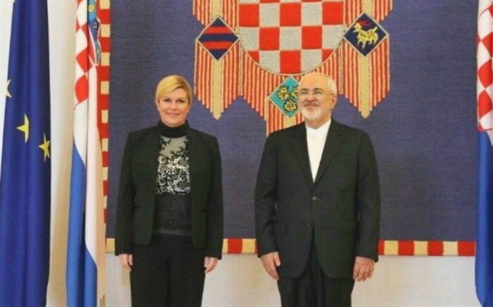 ظریف: ایران می تواند منبع مطمئنی برای تامین انرژی کرواسی باشد
