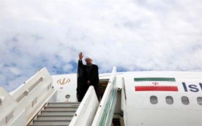 روحانی راهی تهران شد