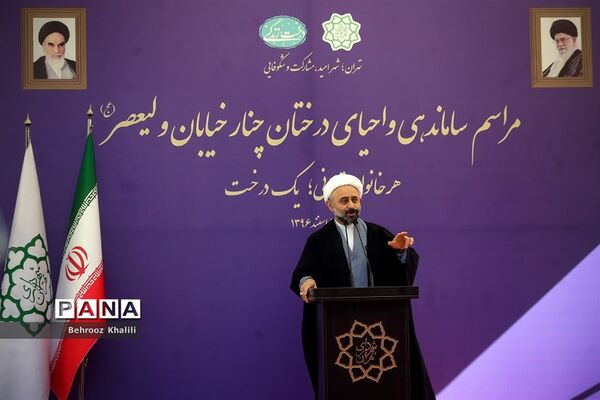 طرح احیای درختان چنار خیابان ولیعصر(عج)