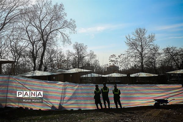 مراسم هفته درختکاری وزیر محترم آموزش و پرورش در اردوگاه شهید باهنر