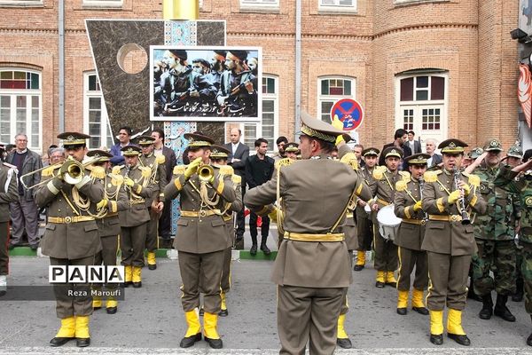 آیین باشکوه تشییع پیکر مطهر ۴ شهید گمنام دوران دفاع مقدس