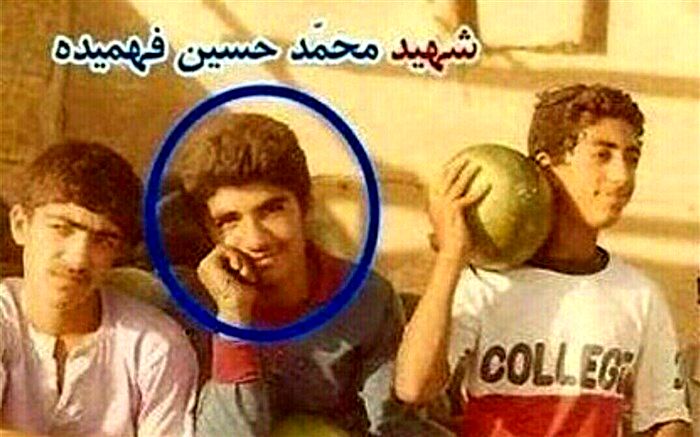 تصویر کمتر دیده شده از شهید حسین فهمیده