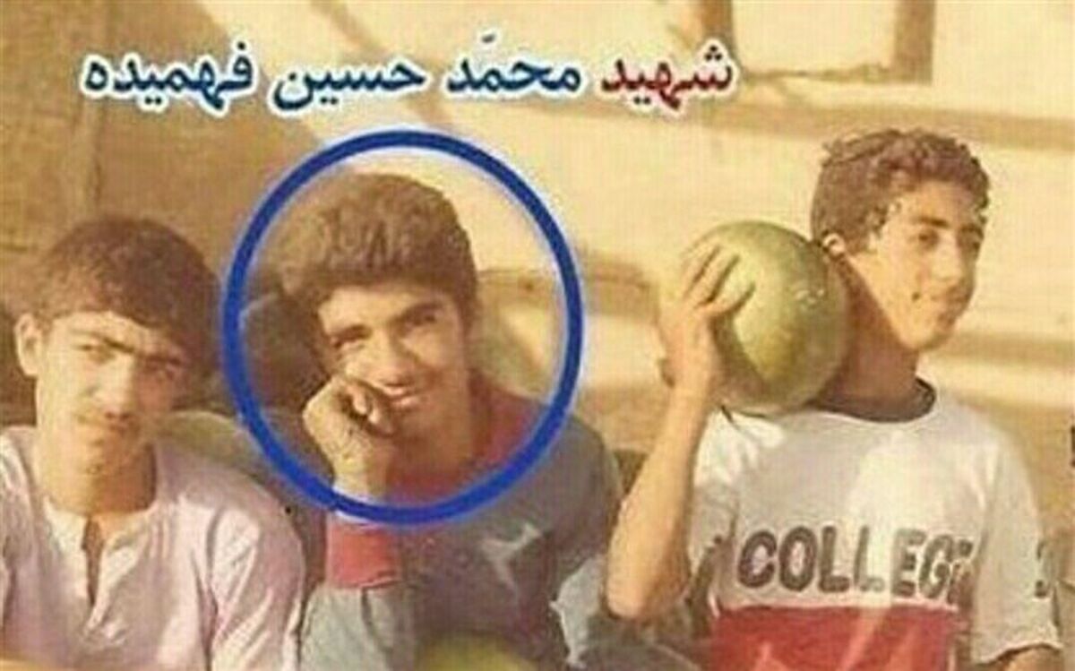 تصویر کمتر دیده شده از شهید حسین فهمیده